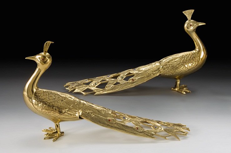 Статуэтка Virtus Peacocks Large 1155