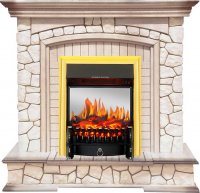Каминокомплект Royal Flame Preston с очагом Fobos FX M Brass