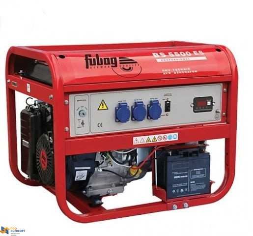 Бензиновый электрогенератор Fubag BS 5500 A ES