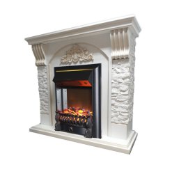 Каминокомплект Interflame Диксон с очагом Fobos FX M Black