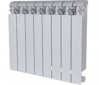 Радиатор биметаллический Global Style Plus 500 (8 секций) серый