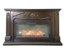 Каминокомплект Interflame Версаль темный дуб с очагом Foton 36 LED FX QZ