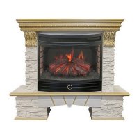 Каминокомплект RealFlame Rockland LUX 25/25,5​ с очагом Firefield 25 S IR