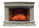 Каминокомплект Interflame Памир сланец бежевый с очагом Panoramic 33 LED FX