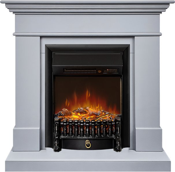 Каминокомплект Royal Flame California STD CRM (Разборный) с очагом Fobos FX M Black RC санд смоук