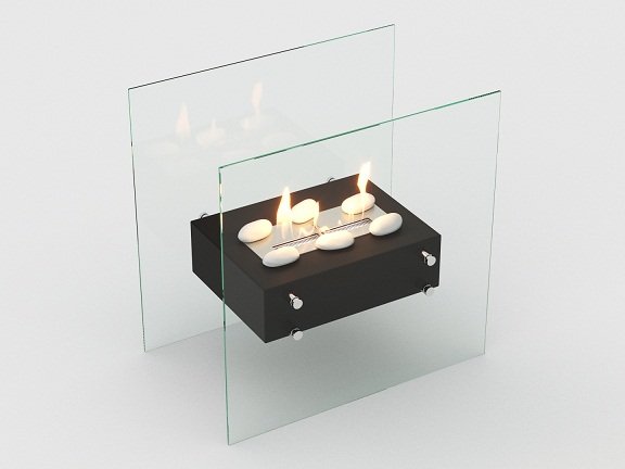 Напольный биокамин Lux Fire Консул 1 600 БКН-К1-600