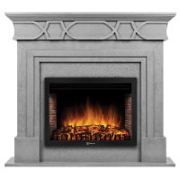 Каминокомплект Firelight Antico 25 с очагом Electrolux EFP/P-2520LS серый
