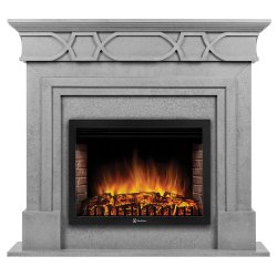 Каминокомплект Firelight Antico 25 с очагом Electrolux EFP/P-2520LS серый