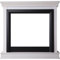 Портал Interflame Вирго белый под очаг Foton 23 LED FX