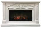 Каминокомплект Interflame Версаль белый с очагом Foton 36 LED FX QZ