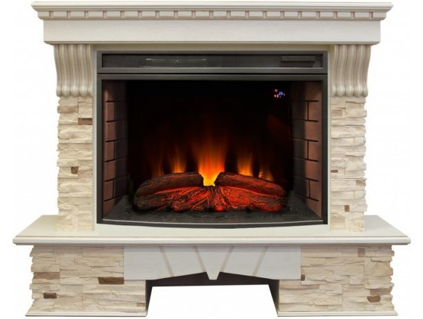 Каминокомплект RealFlame Sorento 33 с очагом Firespace 33 S IR