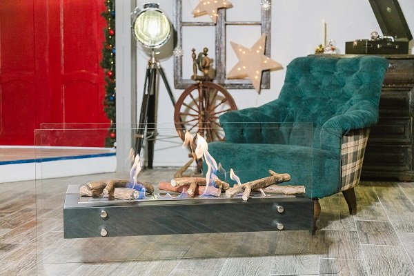 Напольный биокамин Lux Fire Консул 1 800 БКН-К1-800