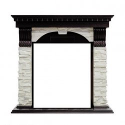 Портал Dimplex Dublin Classic арочный сланец белый