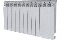 Радиатор биметаллический Global Style Plus 500 (12 секций) серый