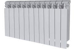 Радиатор биметаллический Global Style Plus 500 (12 секций) серый