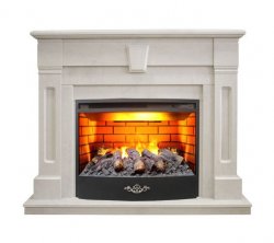 Каминокомплект RealFlame Kellie 25.5/26 WT с очагом 3D Firestar 25.5