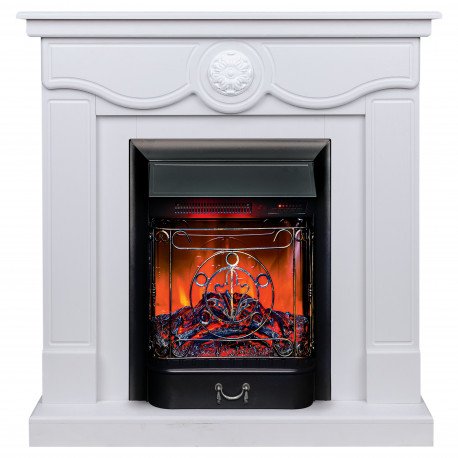 Каминокомплект RealFlame Aurora WT с очагом Majestic Lux Black