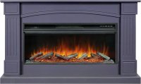 Каминокомплект Royal Flame Boston 42 SFT (Разборный) с очагом Vision 42 LOG LED серый графит