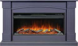 Каминокомплект Royal Flame Boston 42 SFT (Разборный) с очагом Vision 42 LOG LED серый графит
