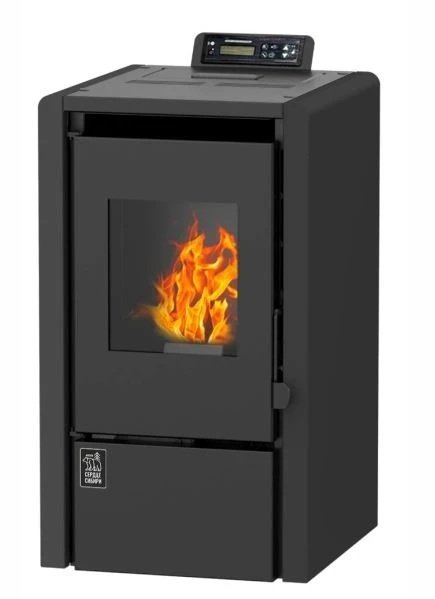 Камин пеллетный Zota A6H13 Black 6 кВт WiFi