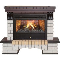 Каминокомплект RealFlame Country 26 AO с очагом 3D Novara