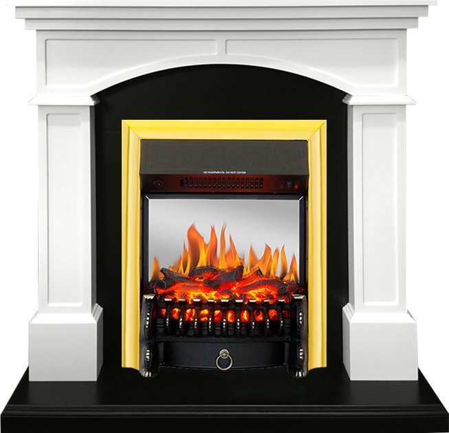 Каминокомплект Royal Flame Langford c очагом Fobos FX M Brass