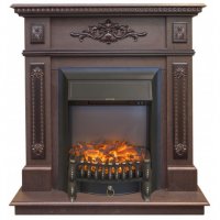 Каминокомплект RealFlame Lilian STD/EUG DN с очагом Fobos Lux Black S