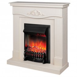 Каминокомплект RealFlame Junona WT с очагом Fobos Lux Black S
