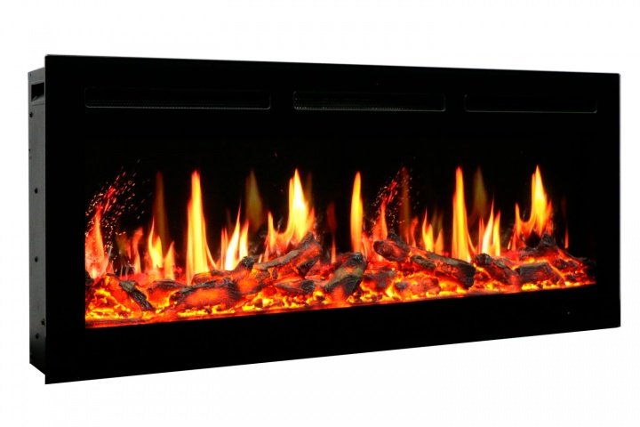 Каминокомплект Royal Flame Lindos с очагом 5D V-ART 40 серый графит