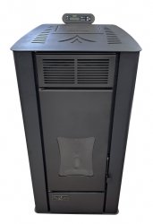 Камин пеллетный водяной Zota WD18H30 14 кВт WiFi миникотельная