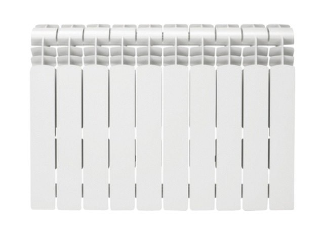 Алюминиевый радиатор отопления VIVAT 100/500 (10 секций)