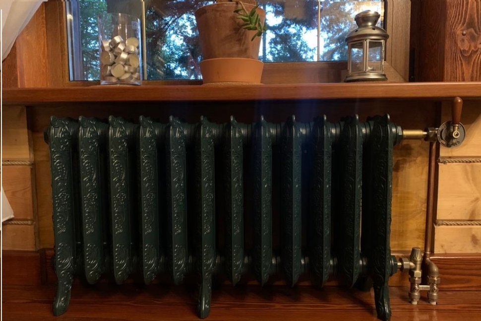 Чугунный радиатор отопления RETROstyle Windsor 350 8 секций