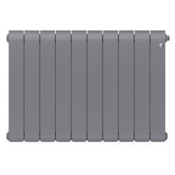 Биметаллический радиатор отопления Royal Thermo Infinity 500 10 секций Silver Satin