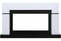 Портал Royal Flame Lindos под очаг Crystal 40 RF белый с черным