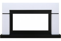 Портал Royal Flame Lindos под очаг Crystal 40 RF белый с черным