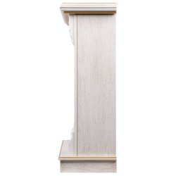 Портал Firelight Barocco 25 белый дуб с золотой патиной