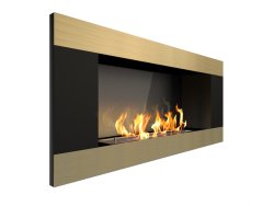 Биокамин Zefire Elliot 900 horizontal латунный со стемалитом
