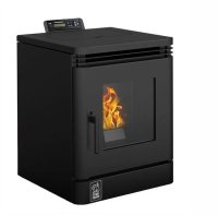 Камин пеллетный Zota B6H22 Black 6 кВт WiFi