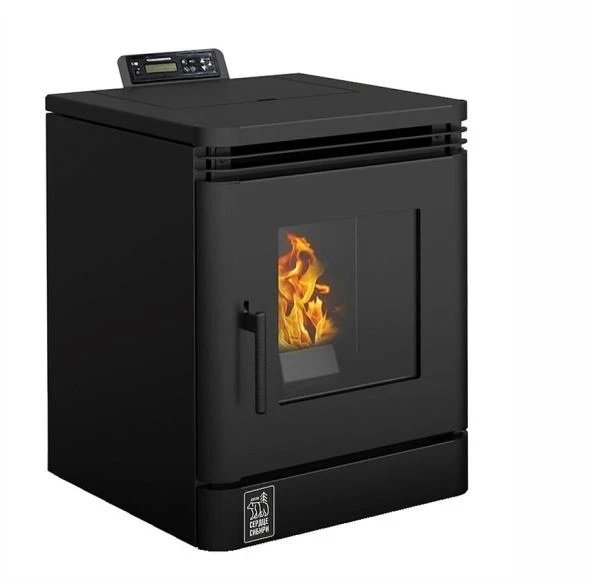 Камин пеллетный Zota B6H22 Black 6 кВт WiFi