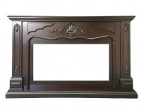 Портал Interflame Версаль темный дуб под очаг Foton 36 LED FX QZ