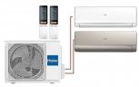 Мульти сплит-система на 2 комнаты 35+35 м2 Haier AS12NS6ERA-W+AS12NS6ERA-G/2U50S2SM1FA-3 Lightera Super Match с Wi-Fi модулем ESP32