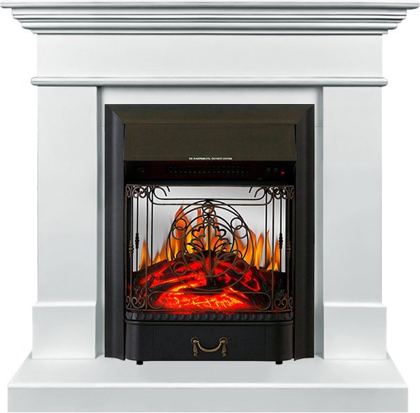 Каминокомплект Royal Flame California STD SFT с очагом Majestic FX M Black белый (разборный)