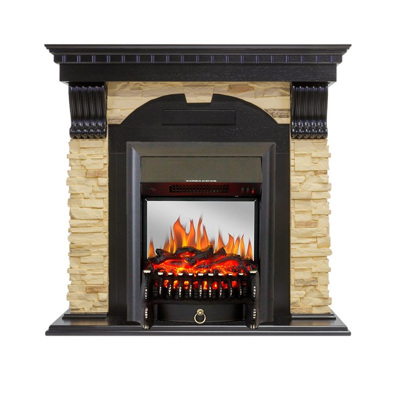 Каминокомплект Royal Flame Dublin с очагом Fobos FX M Black