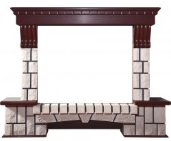 Портал Interflame Экстер махагон под очаги Panoramic 33