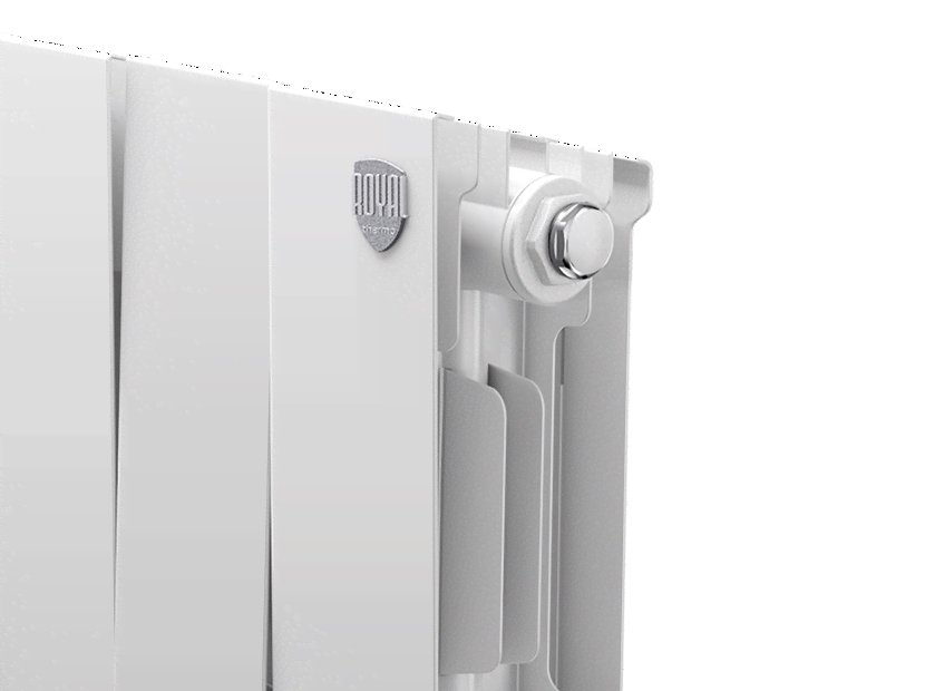 Биметаллический радиатор отопления Royal Thermo PianoForte 200 6 секций Bianco Traffico