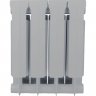 Радиатор биметаллический Global Style Plus 350 (4 секции) серый