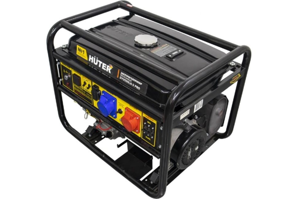 Бензиновый электрогенератор Huter DY9500LX-3 PRO