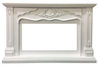 Портал Interflame Версаль белый под очаг Foton 36 LED FX QZ