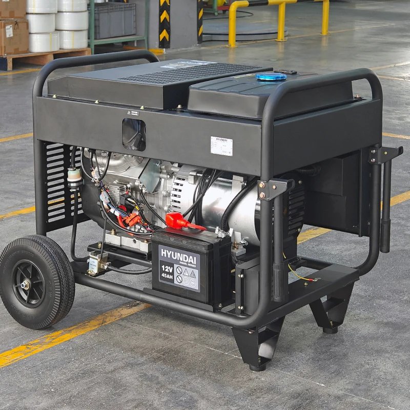 Дизельный электрогенератор Hyundai DHY 14000LE-T