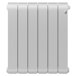 Биметаллический радиатор отопления Royal Thermo Infinity 500 6 секций Bianco Traffico